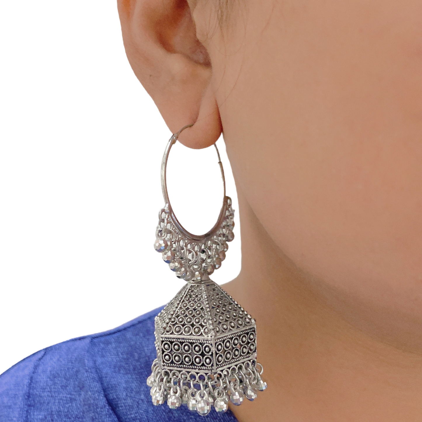 Oxidised Earrings