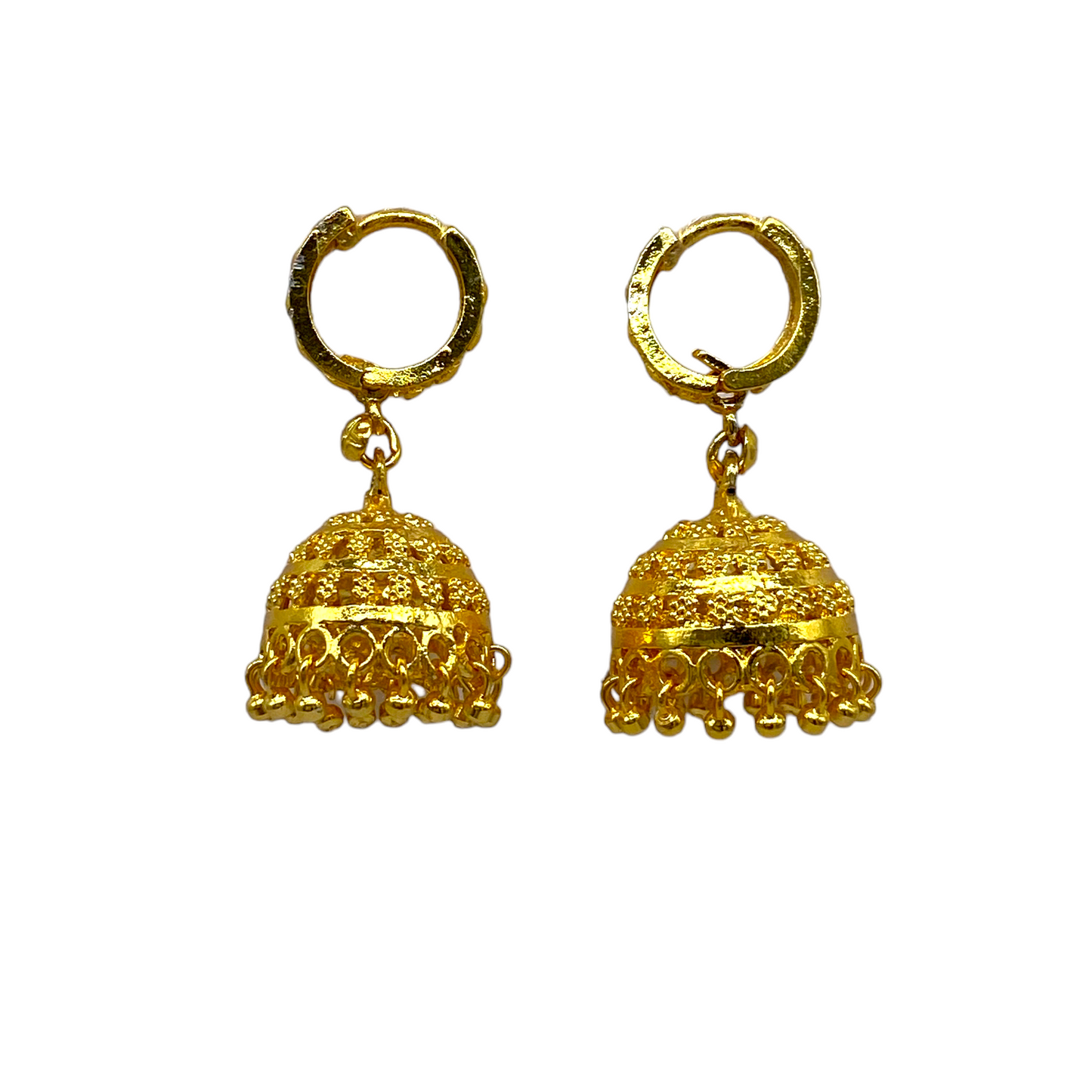 Gold Zumkhi Bali Earring