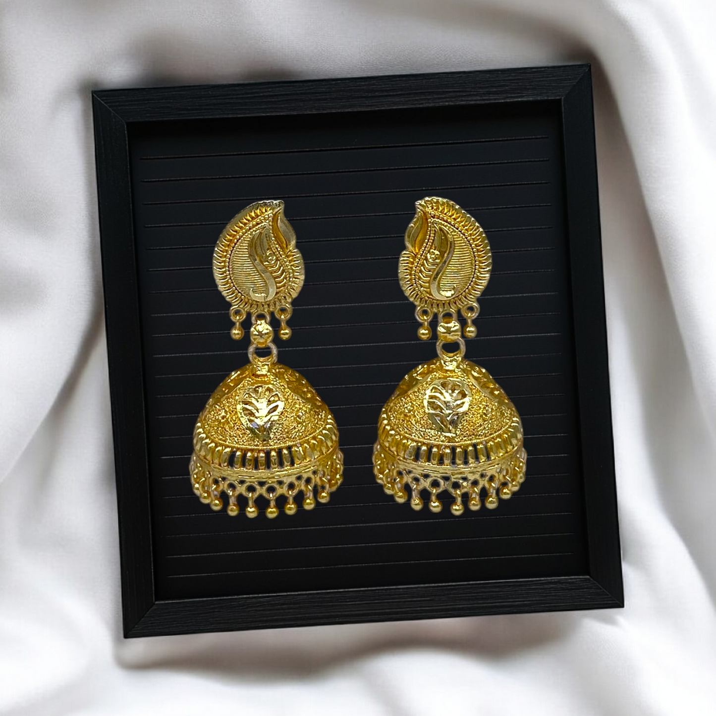 Gold Zumkha Earring