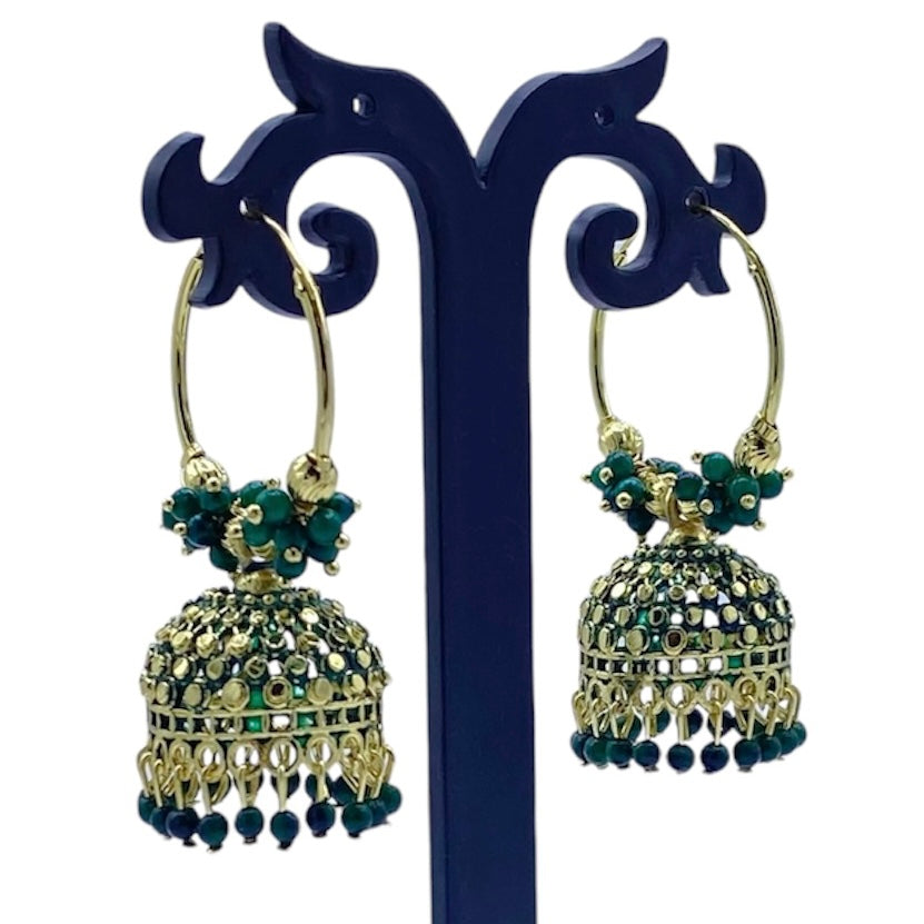 Hoops Earring With Zumka