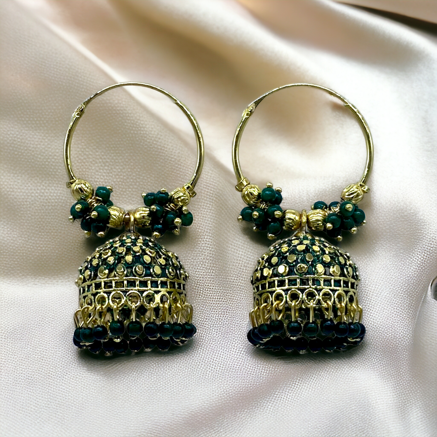 Hoops Earring With Zumka