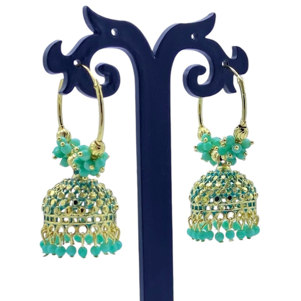 Hoops Earring With Zumka