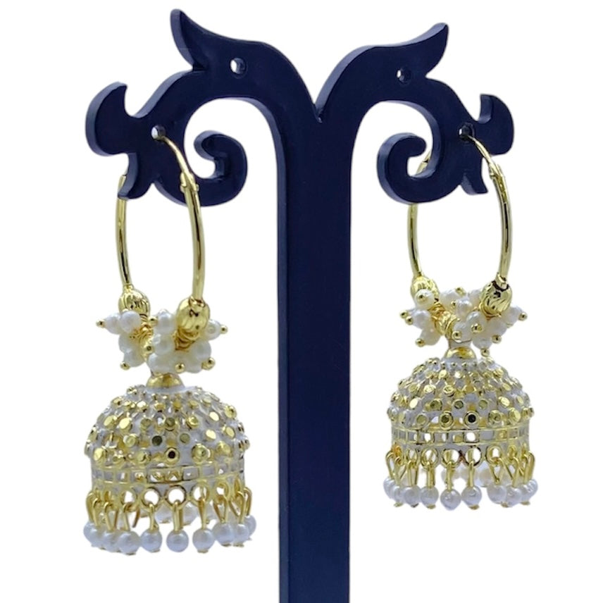 Hoops Earring With Zumka