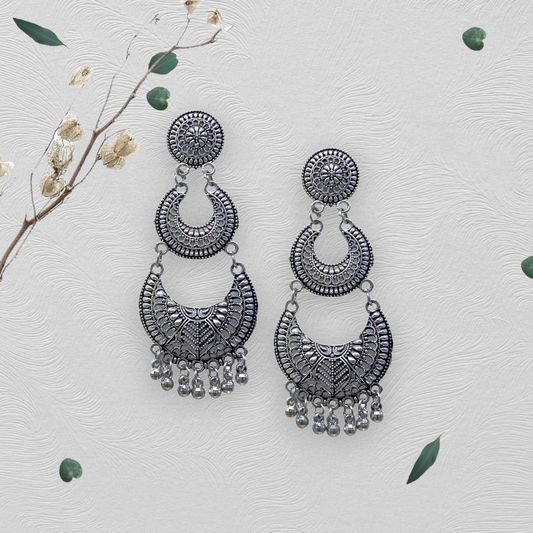 Oxidised Earrings