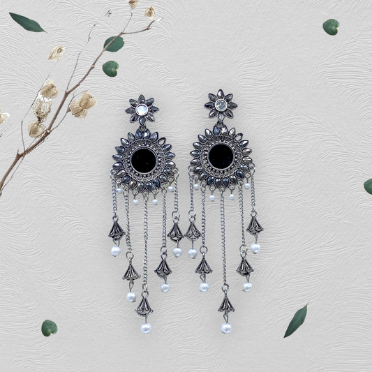 Oxidised Earrings