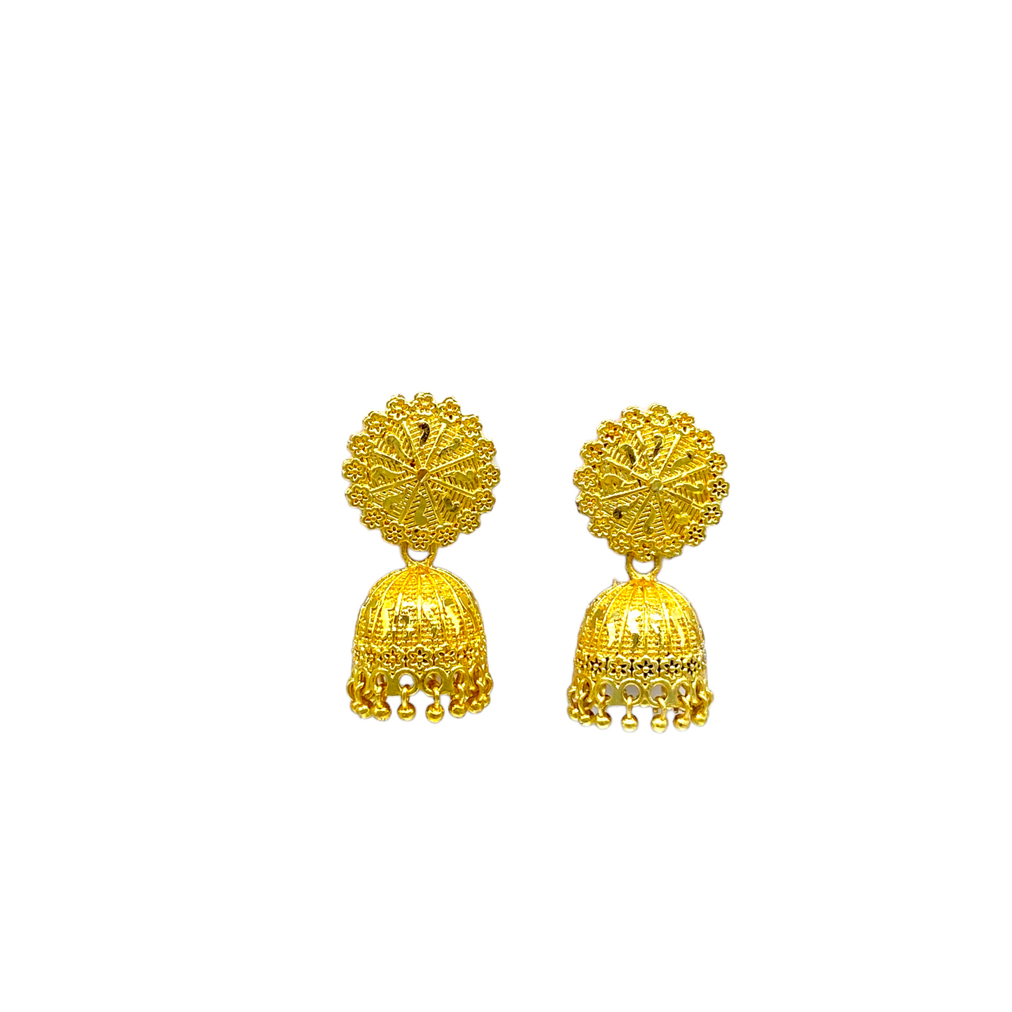 Gold Small Zumkhi Earrings