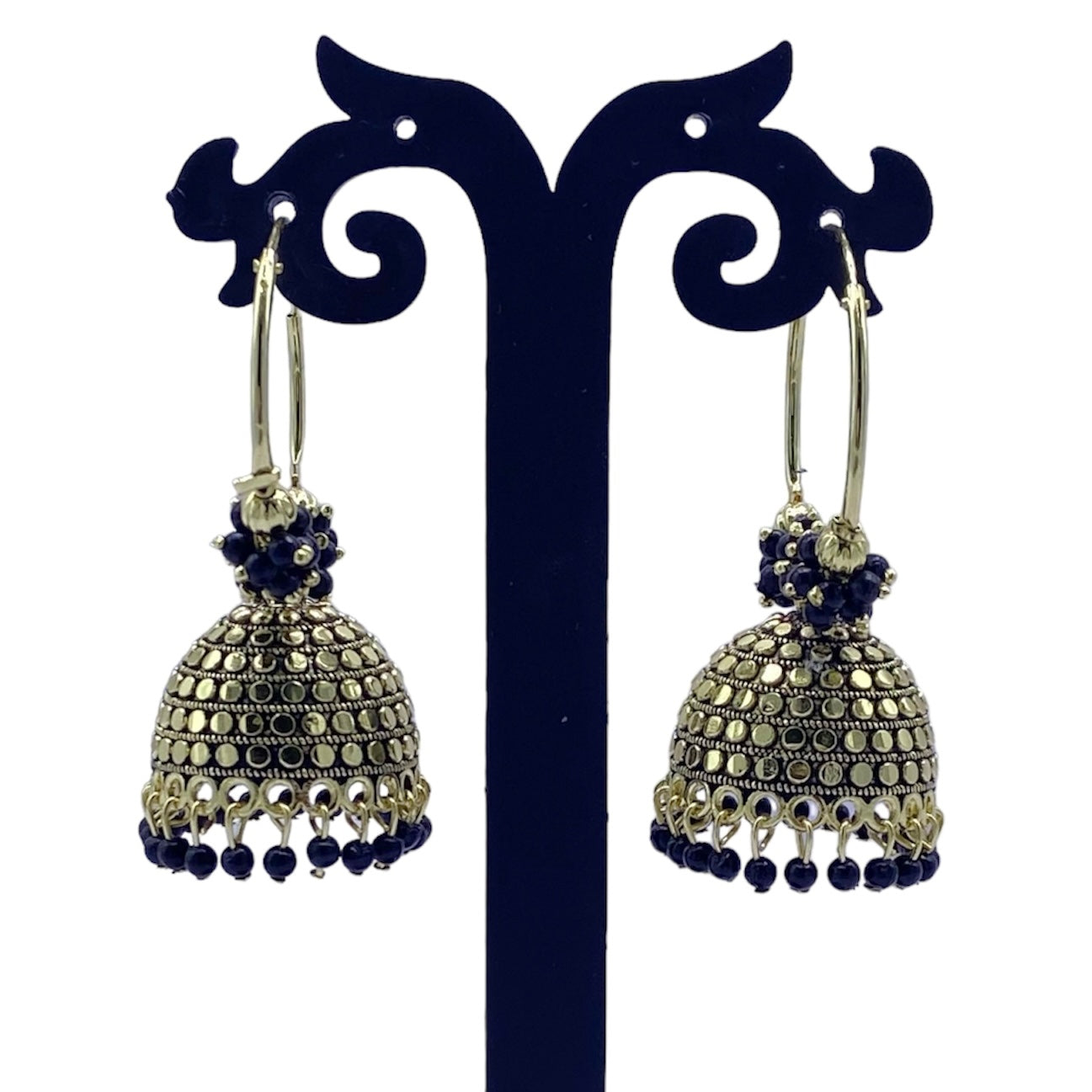 Color Earring with Stunning Doted Design