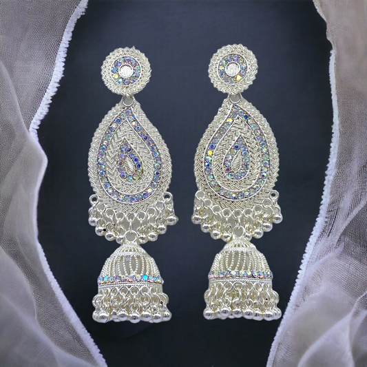 White Gold Earring