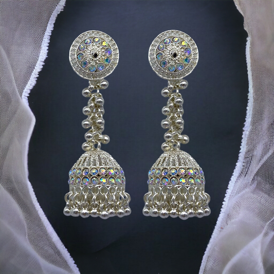 White Gold Earring