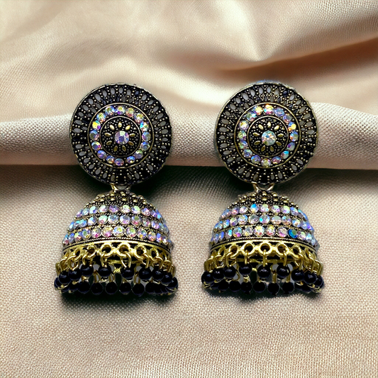 Stone studded Zumkha Earring