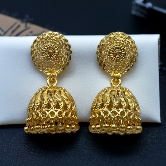 Gold Zumkhi Earring