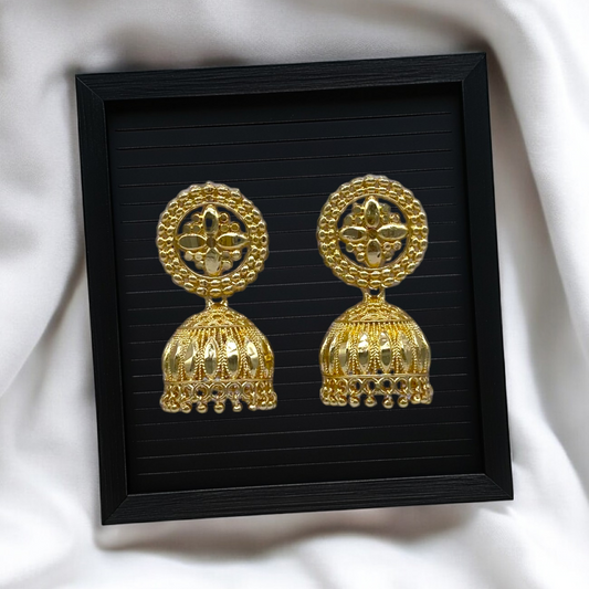 Gold Zumkhi Earring