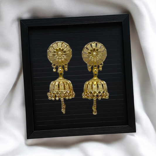 Gold Zumkhi Earring