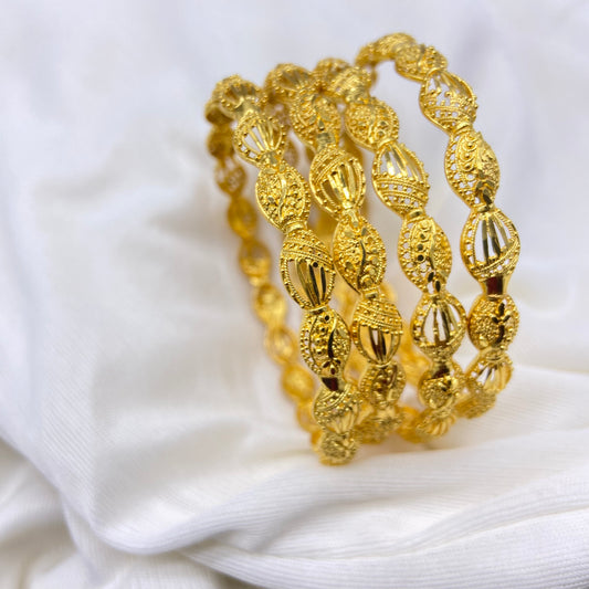 Darshan Gold Bangles 4 pcs.