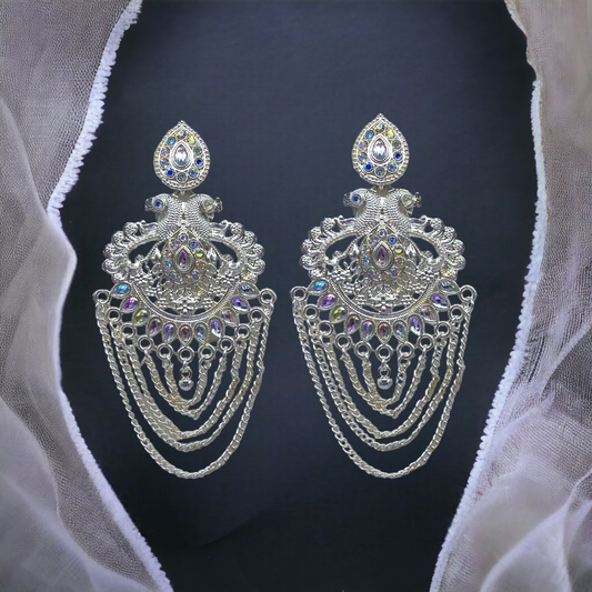 White Gold Earring